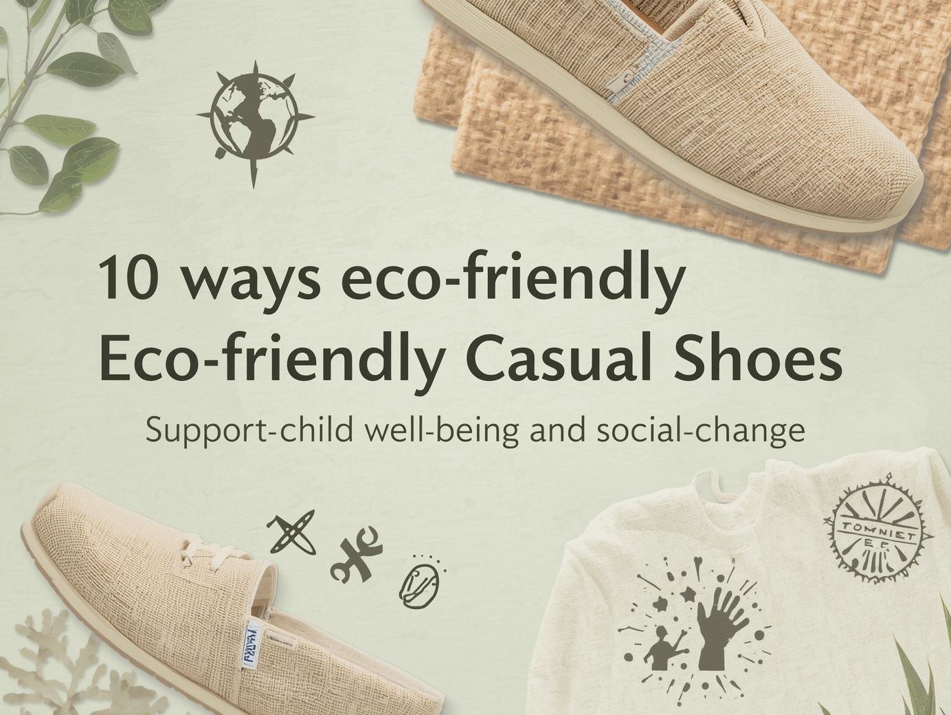 eco-friendly casual shoes