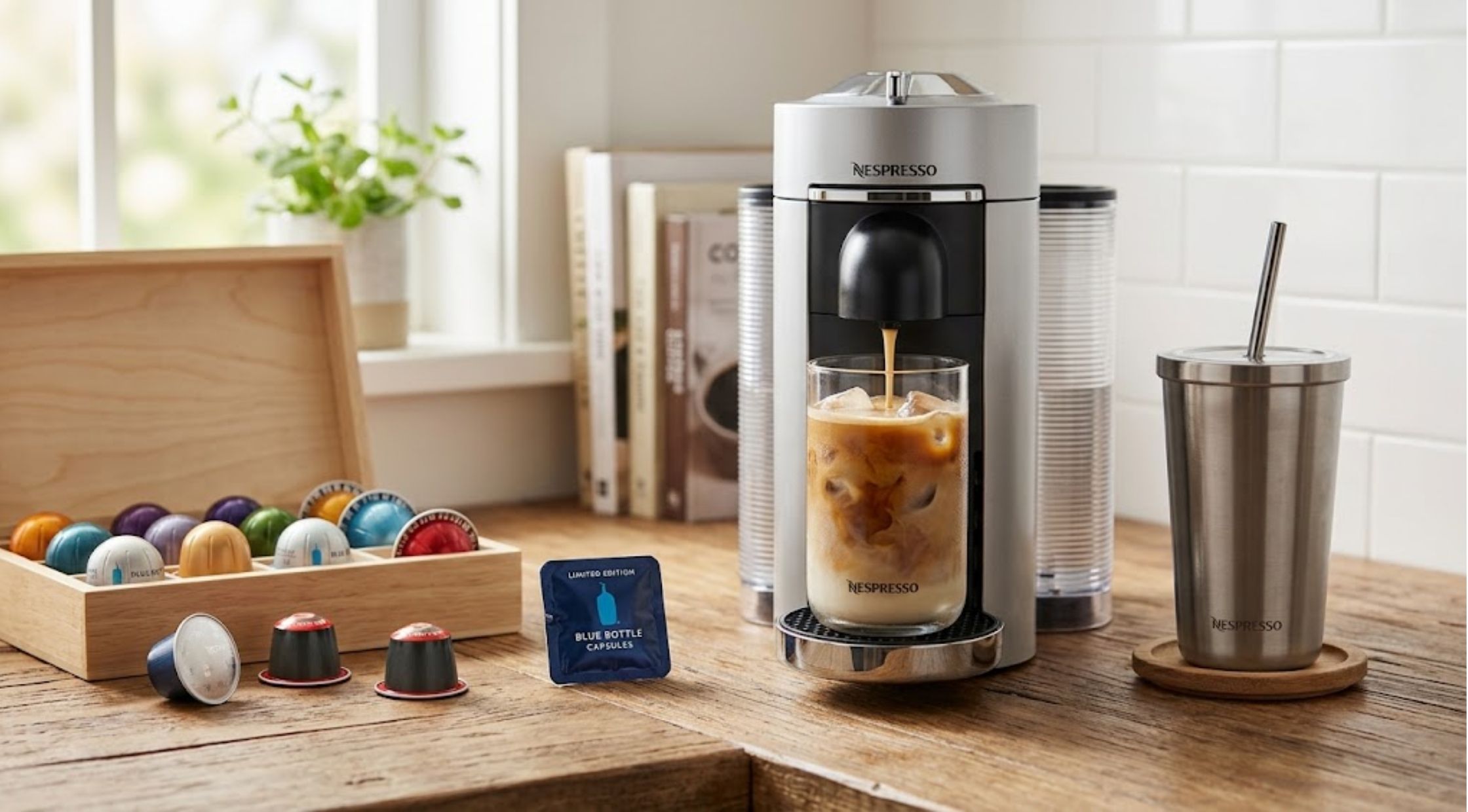 How to Choose Nespresso Blue Bottle, Iced Tumbler & Decaf Pods